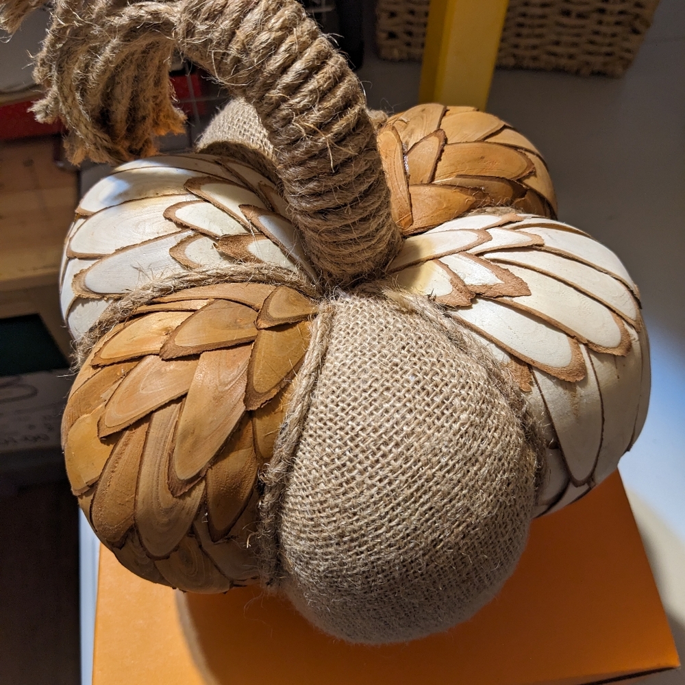Box#5  🔥 5 For $35 🔥 Two Fall Decor Pumpkins - Picture 6 of 14